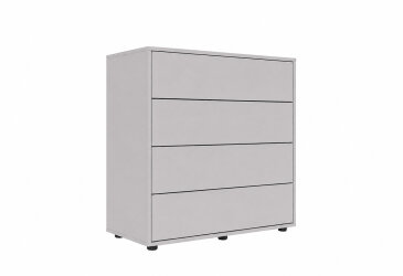 Комод Соло 90 4Dr (90х90х42) с 4 ящиками 90 см, кашемир