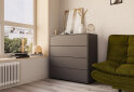 Изображение 4 - Комод Соло 90 4Dr (90х90х42) с 4 ящиками 90 см, графит
