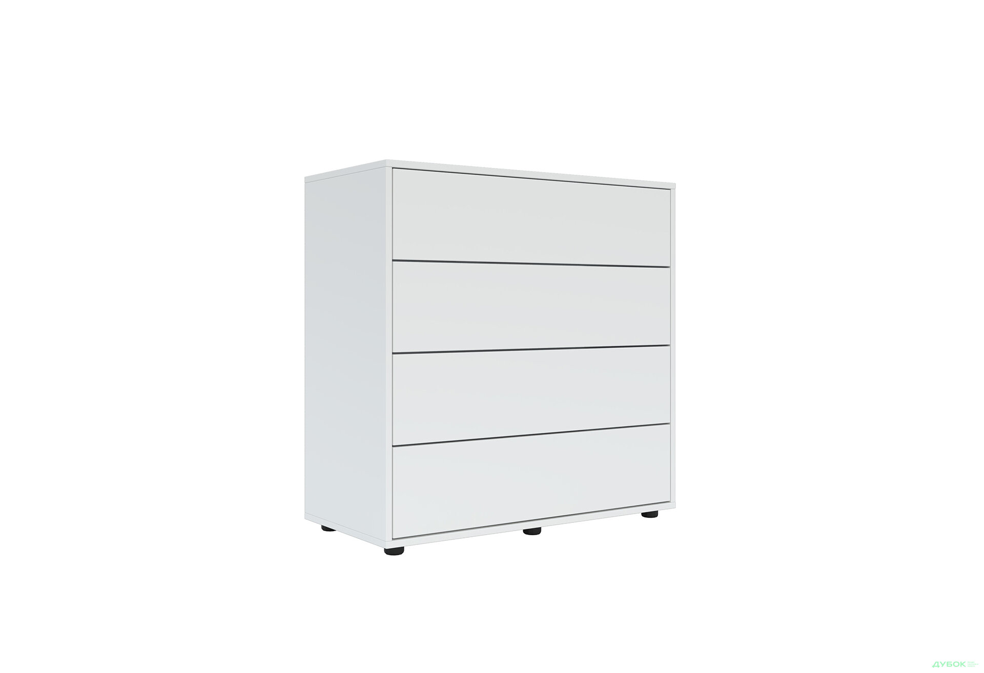 Изображение 1 - Комод Соло 90 4Dr (90х90х42) с 4 ящиками 90 см, нимфея альба