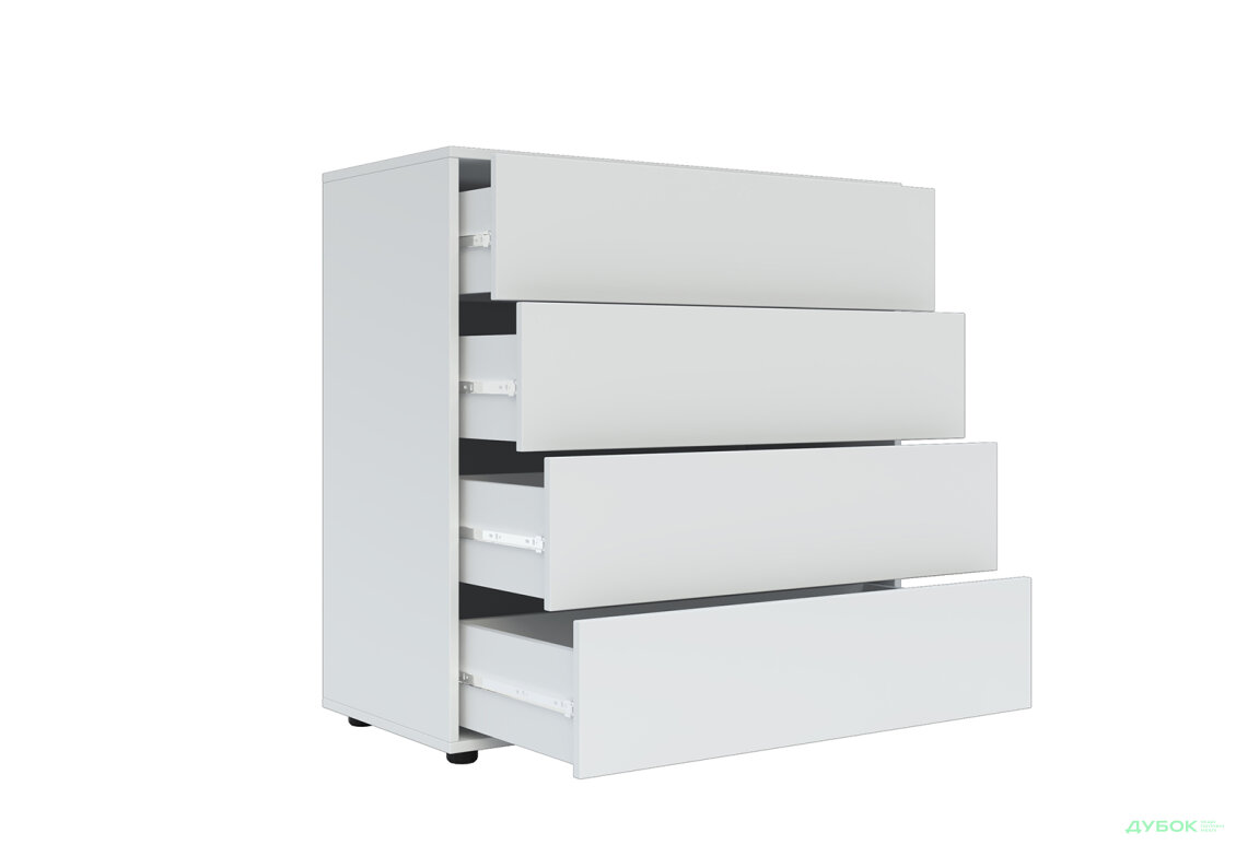 Изображение 3 - Комод Соло 90 4Dr (90х90х42) с 4 ящиками 90 см, нимфея альба