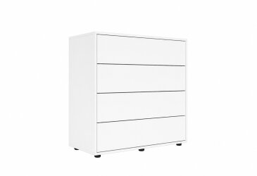 Комод Соло 90 4Dr (90х90х42) з 4 шухлядами 90 см, німфея альба