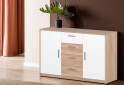 Комод VMV holding Ріко 2-дверний з 4 шухлядами 145 см Дуб сонома/Білий - Зображення 2 Зображення 2 - Комод VMV holding Ріко 2-дверний з 4 шухлядами 145 см Дуб сонома/Білий