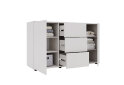 Изображение 3 - Комод 135 3Dr_2D (80х135х42) с 3 ящиками и дверцей 135 см, кашемир