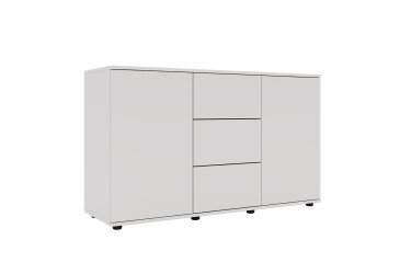Комод 135 3Dr_2D (80х135х42) с 3 ящиками и дверцей 135 см, кашемир