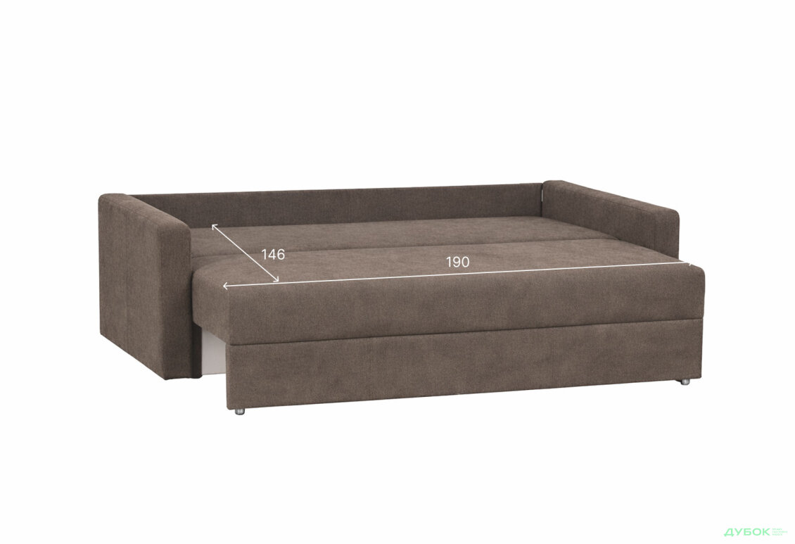 Изображение 5 - Диван Фортеза 215x100 см дикий мустанг Аляска 03
