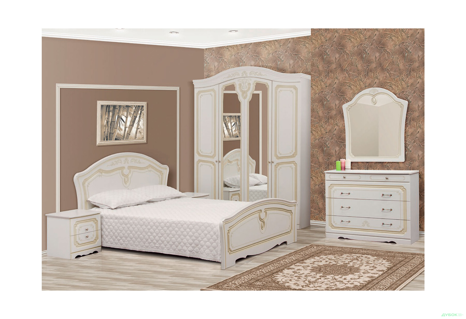 Изображение 1 - Модульная спальня Луиза патина Svit Mebliv