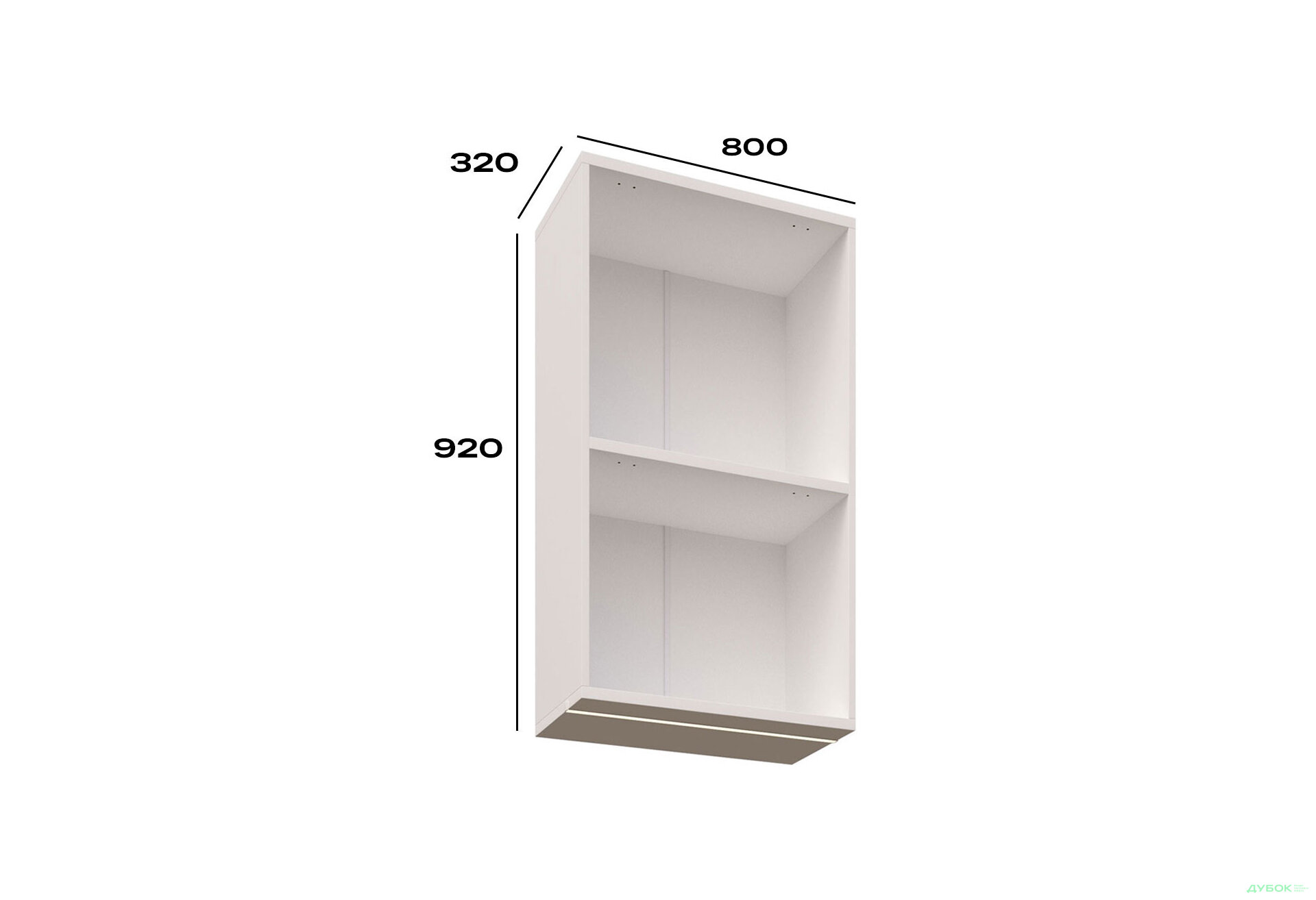 Зображення 2 - Корпус В 80 Б (h-920) Free Fold LED