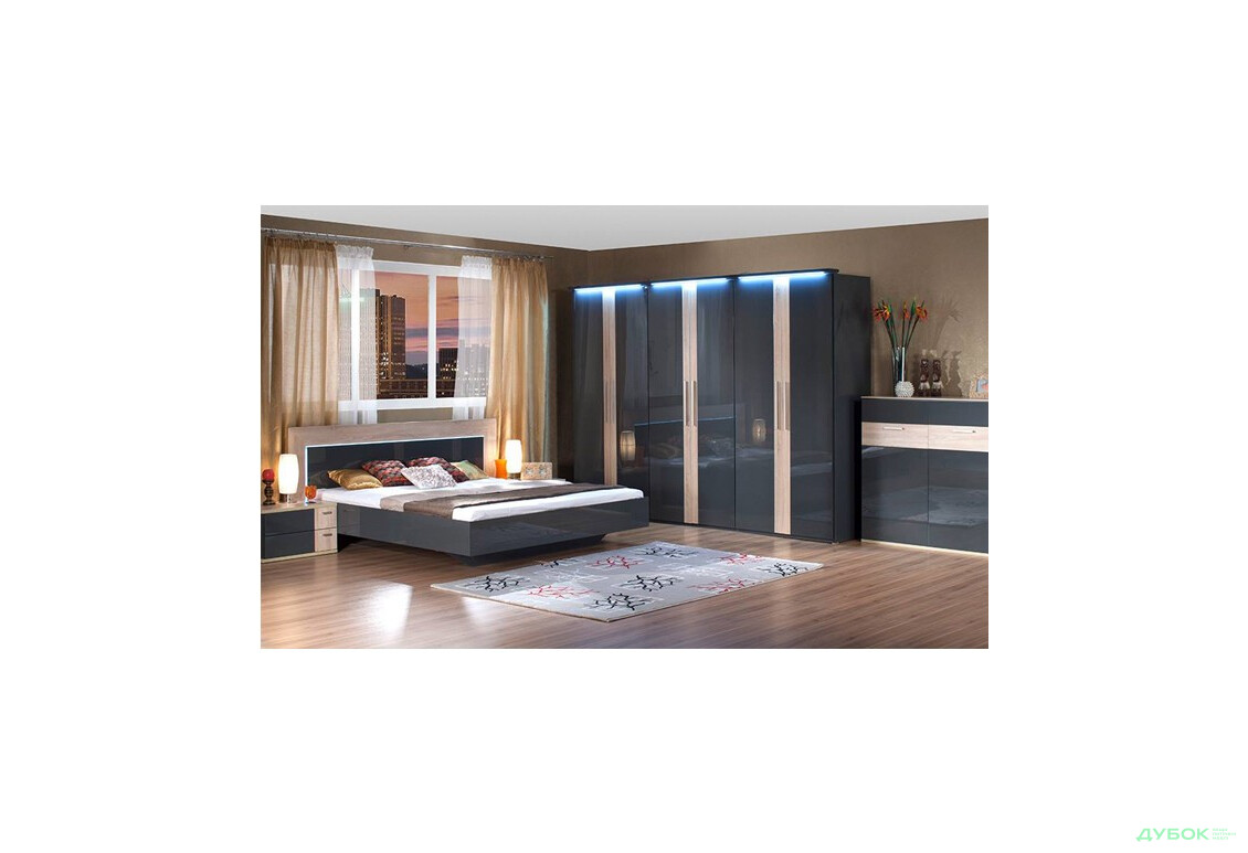 Модульная спальня Capri / Капри Embawood - Изображение 1 Изображение 1 - Модульная спальня Capri / Капри Embawood