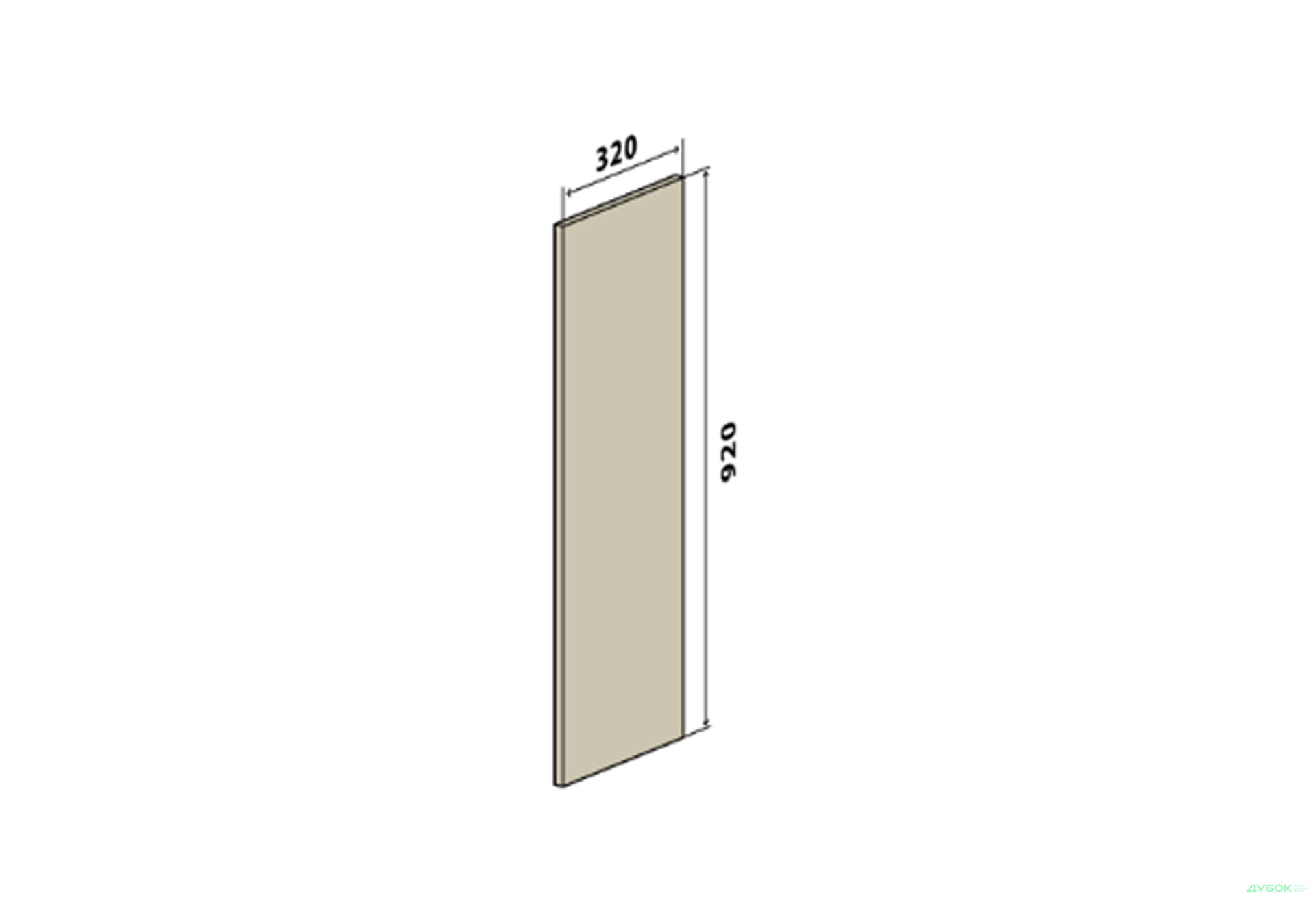 Изображение 1 - Панель ф 320*920 Interno