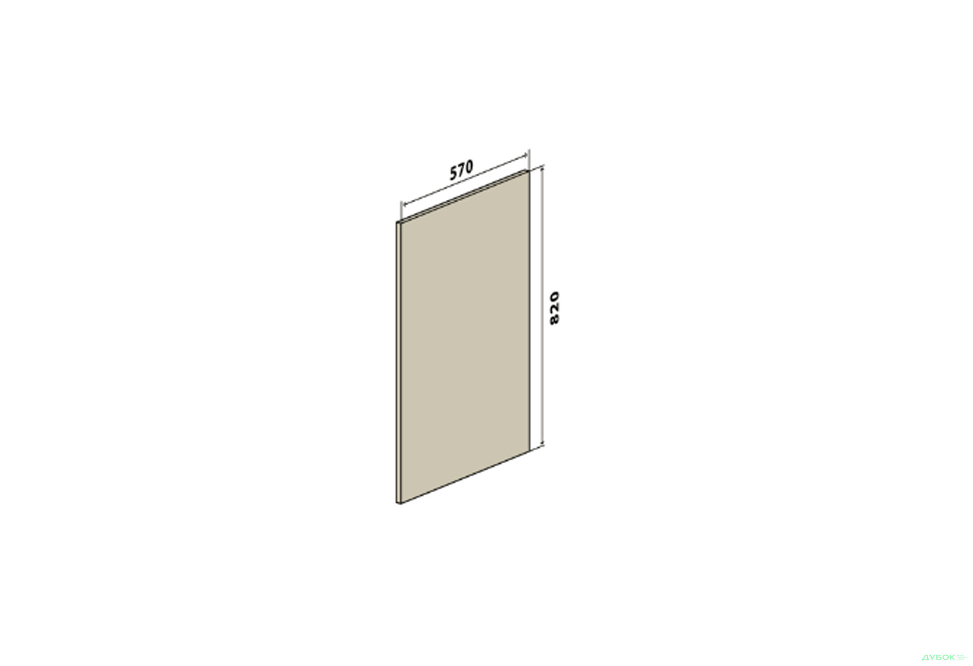 Изображение 1 - Панель ф 570*820 Interno