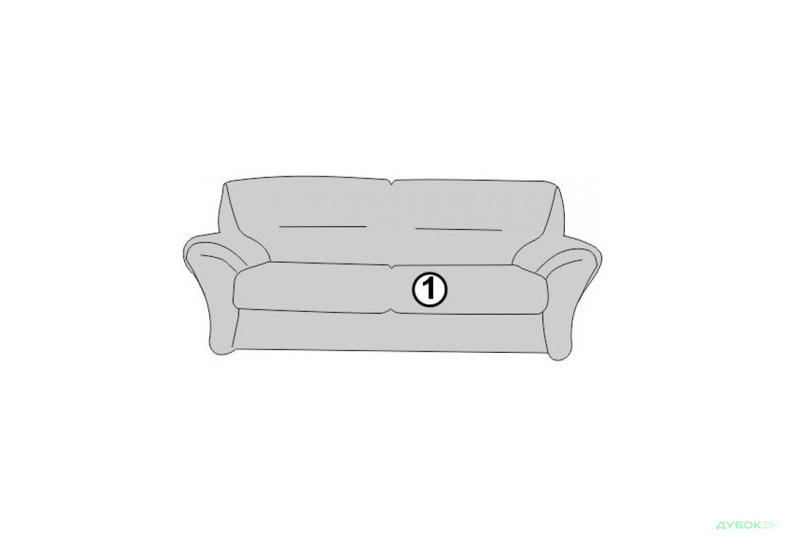Фото 7 - Диван Смоки / Smoky диван-кровать прямой basic Давидос
