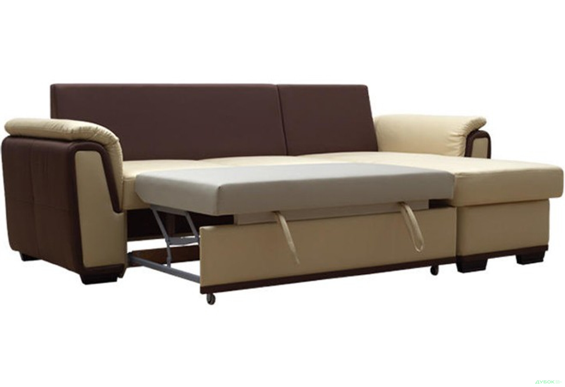 Фото 6 - Мягкий уголок диван - кровать Лавли / Lovely угловой (спальное место в основной ткани) Давидос