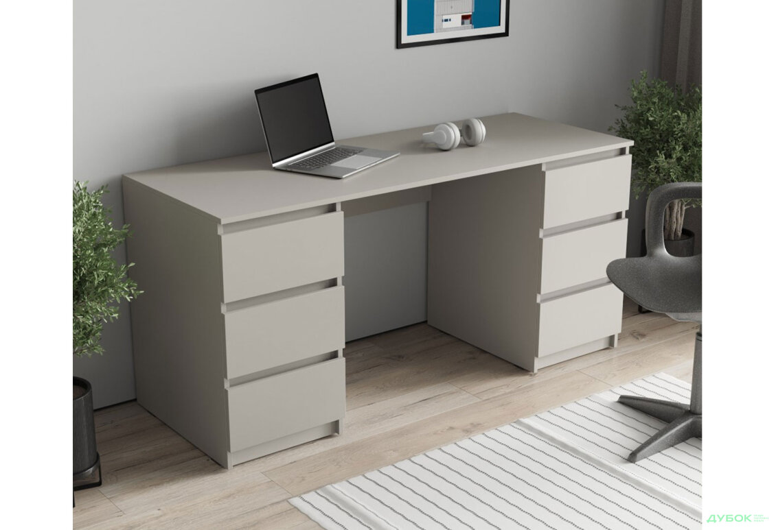 Изображение 3 - Стол письменный Т228 158x60 см с ящиками кашемир