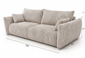Изображение 5 - Диван Белюми 250x117 см светлый беж