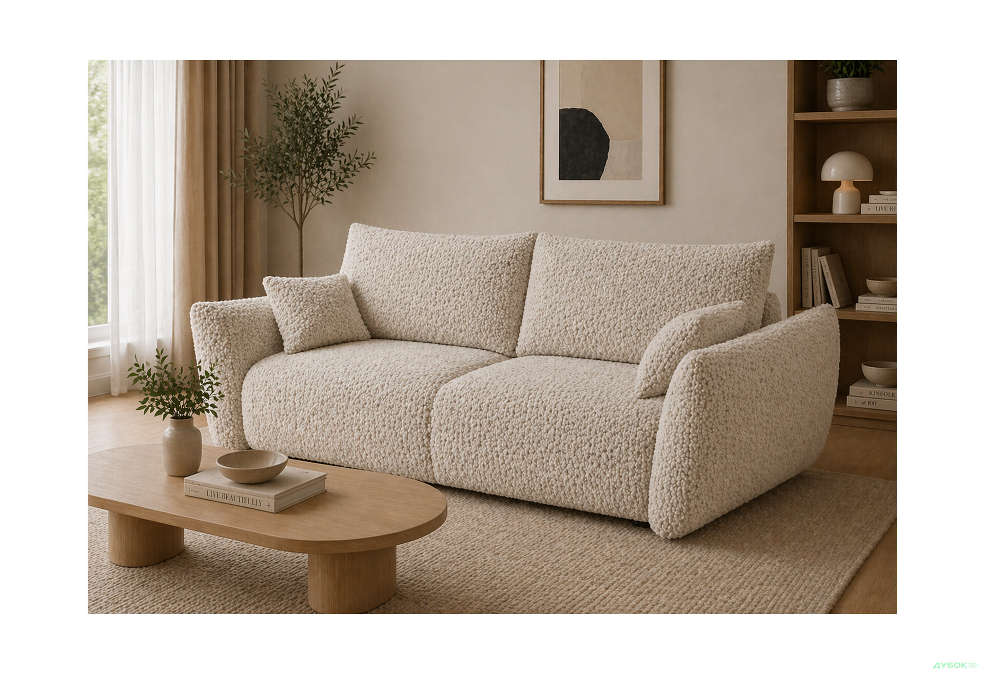 Изображение 2 - Диван Белюми 250x117 см айвори