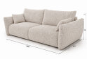 Изображение 4 - Диван Белюми 250x117 см айвори