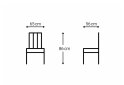 Зображення 12 - Стілець Арт / Art 65x56x86 см тауп
