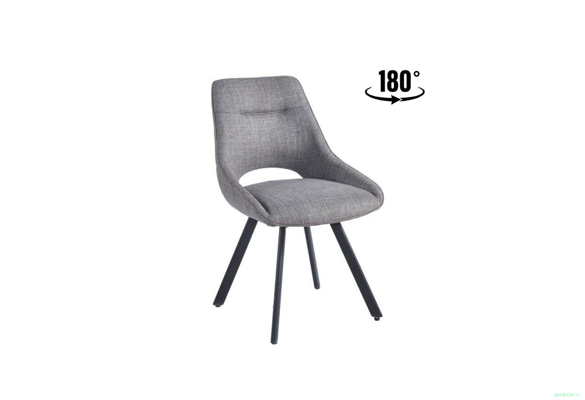 Зображення 3 - Стілець Тао / Tao 62x53x87 см світло-сірий
