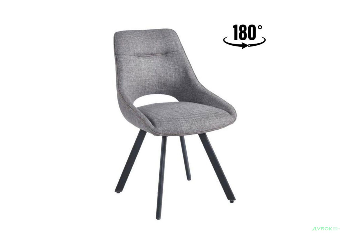 Зображення 3 - Стілець Тао / Tao 62x53x87 см світло-сірий