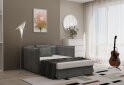Зображення 6 - Диван Джерсі / Jersey 140х190 см, темно-сірий (Hilton 16)