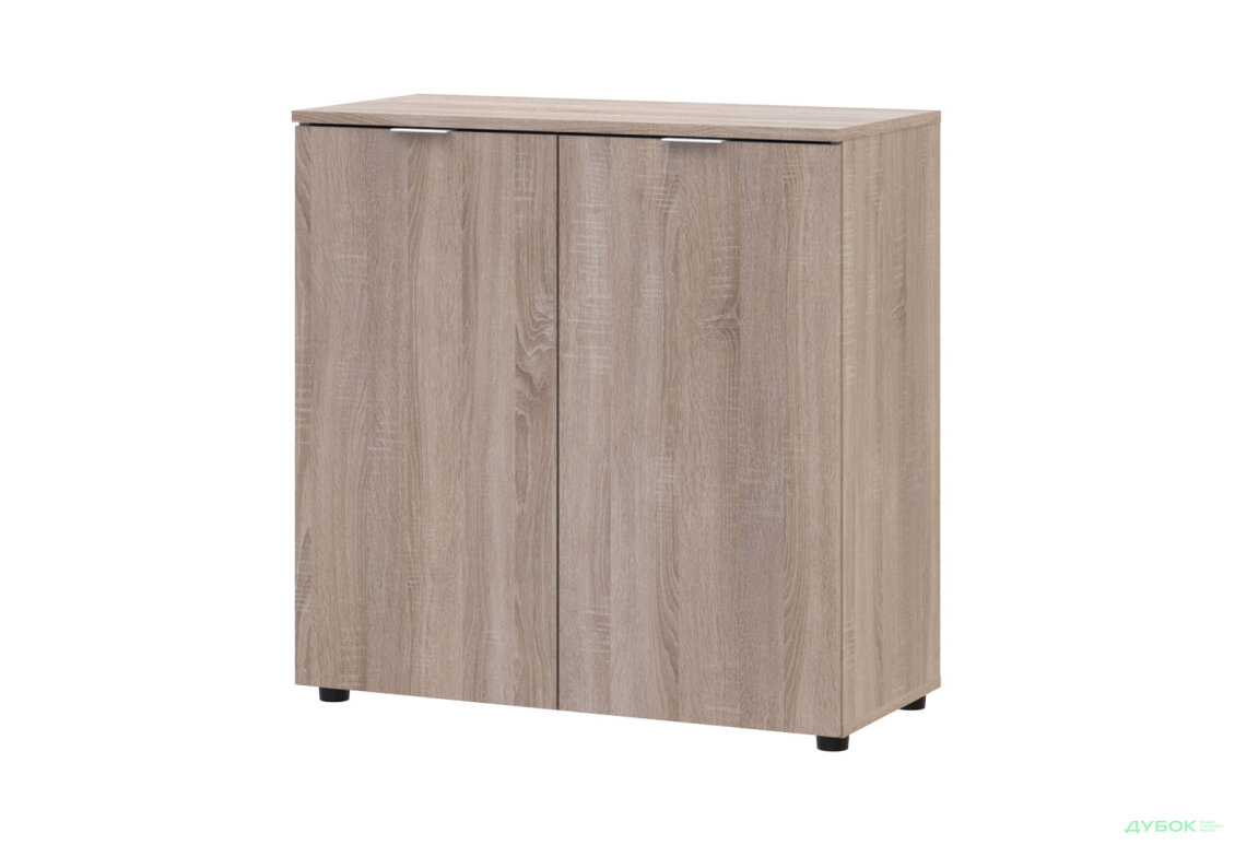 Комод Рон 3 2-дверный 80 см Дуб сонома
