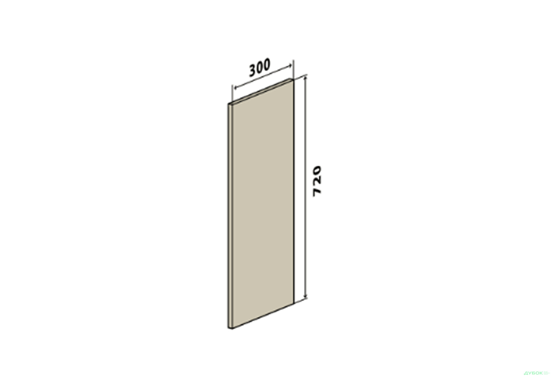 Изображение 1 - Панель ф 300*720 Interno Gloss