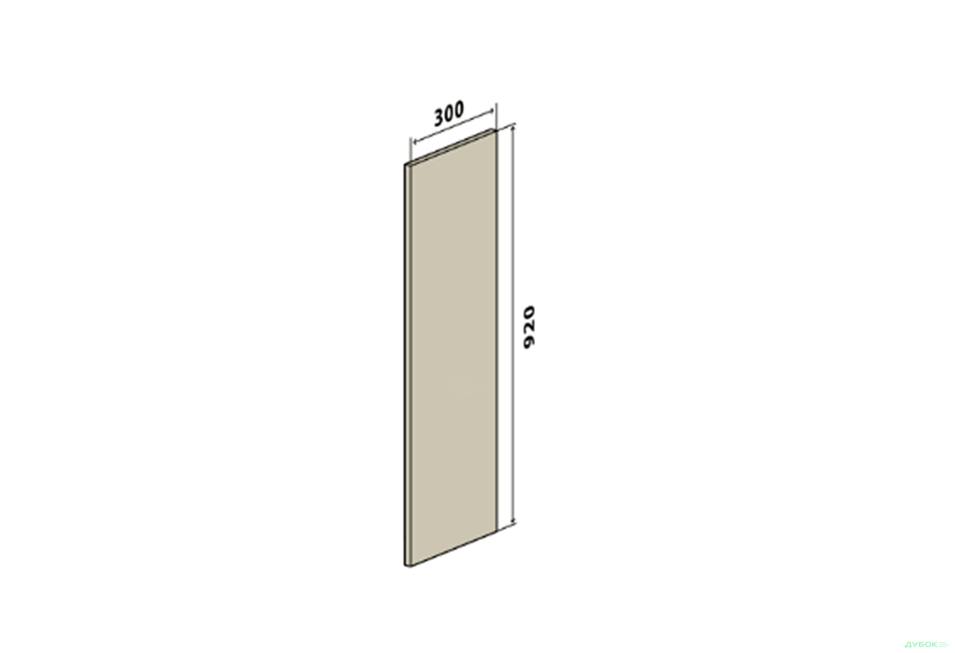 Изображение 1 - Панель ф 300*920 Interno Gloss