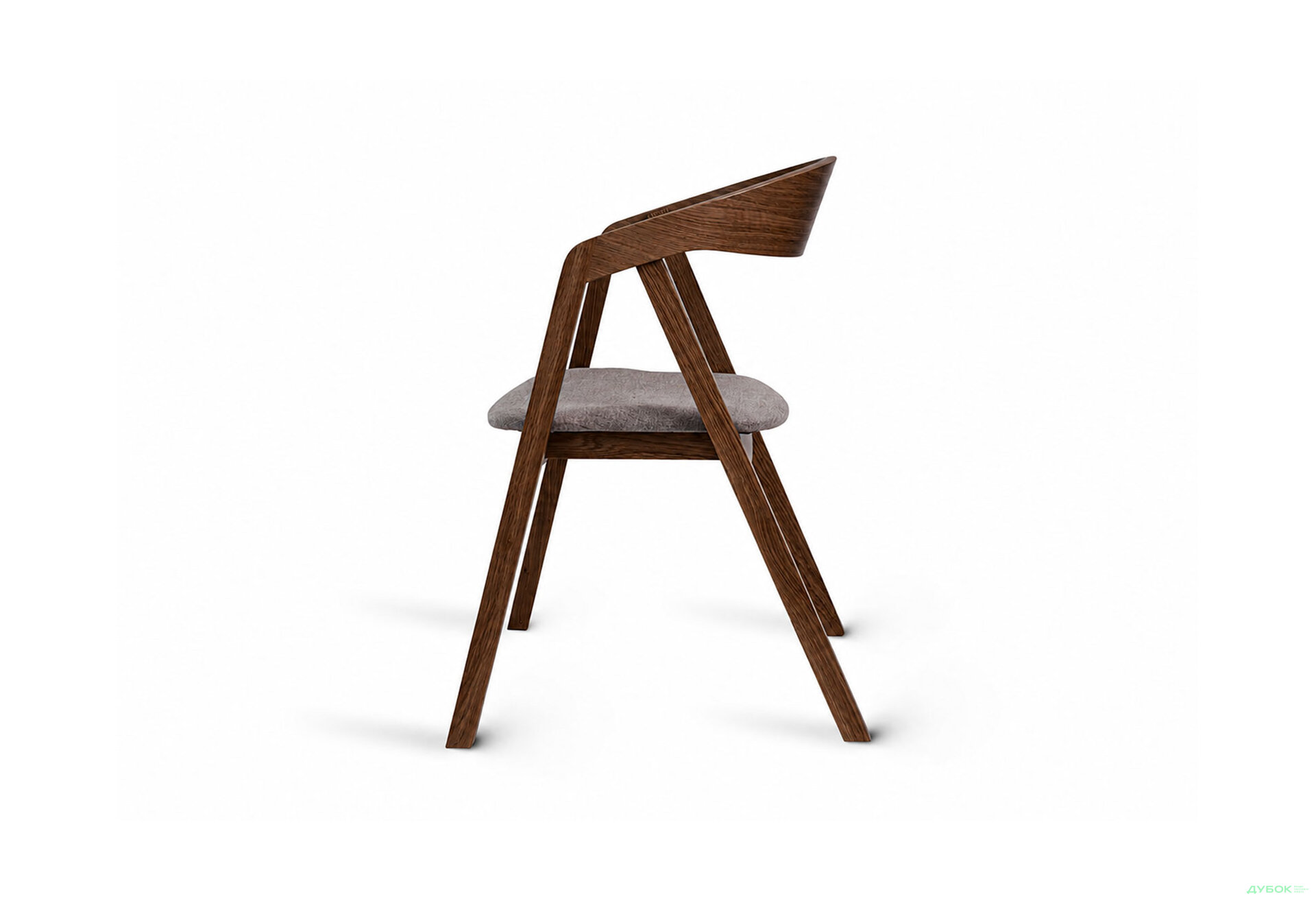 Зображення 2 - Стілець Гуру Тендер / Guru Tender (дубовий) Stained oak 52,6х55,8х78,2 см, тканина Diosa 19