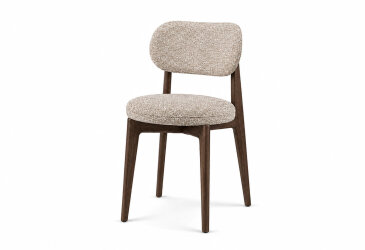 Стул Макарон (дубовый) Stained oaк 48,5х56х82 см, ткань Diosa 11