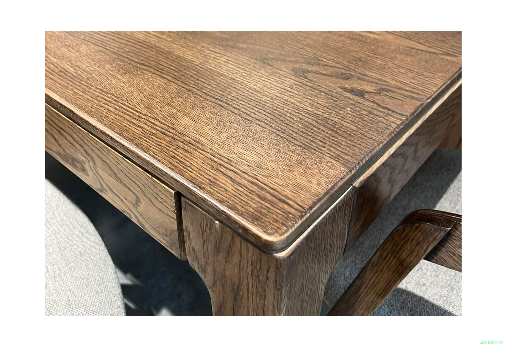 Зображення 14 - Стіл Деніс / Denis (каркас дуб) Stained oak 140x85+60х75 см