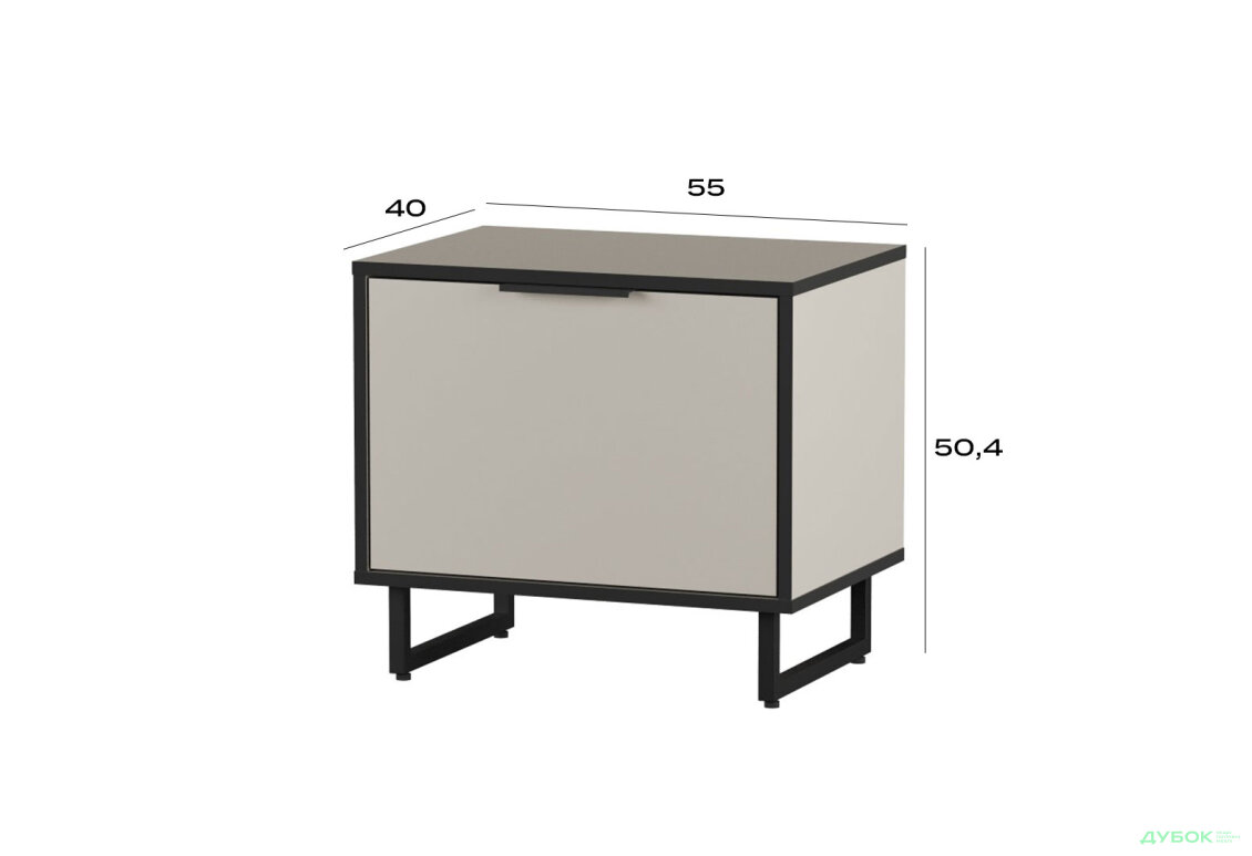 Изображение 3 - Тумба для обуви F-0004 Forte / Форте, 55 см кашемир