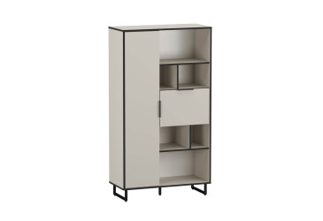 Стелаж комбі F-0006 Forte / Форте, 90 см кашемір