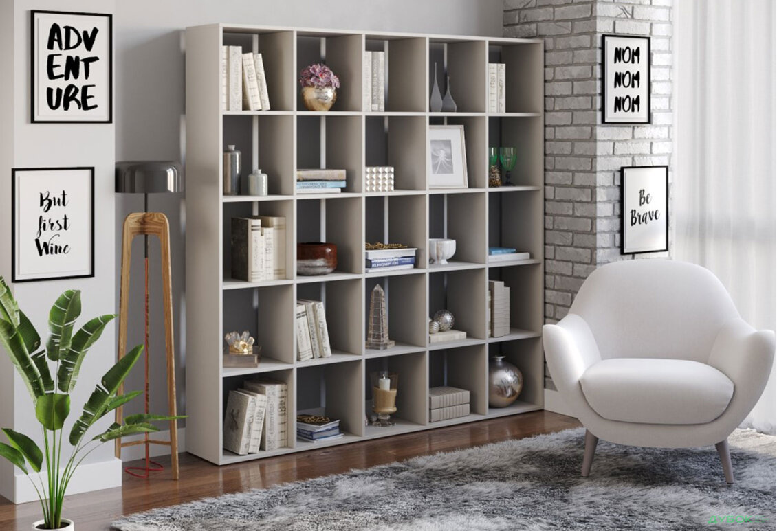 Изображение 2 - Стеллаж на 25 ячеек ST0016 178 см, кашемир