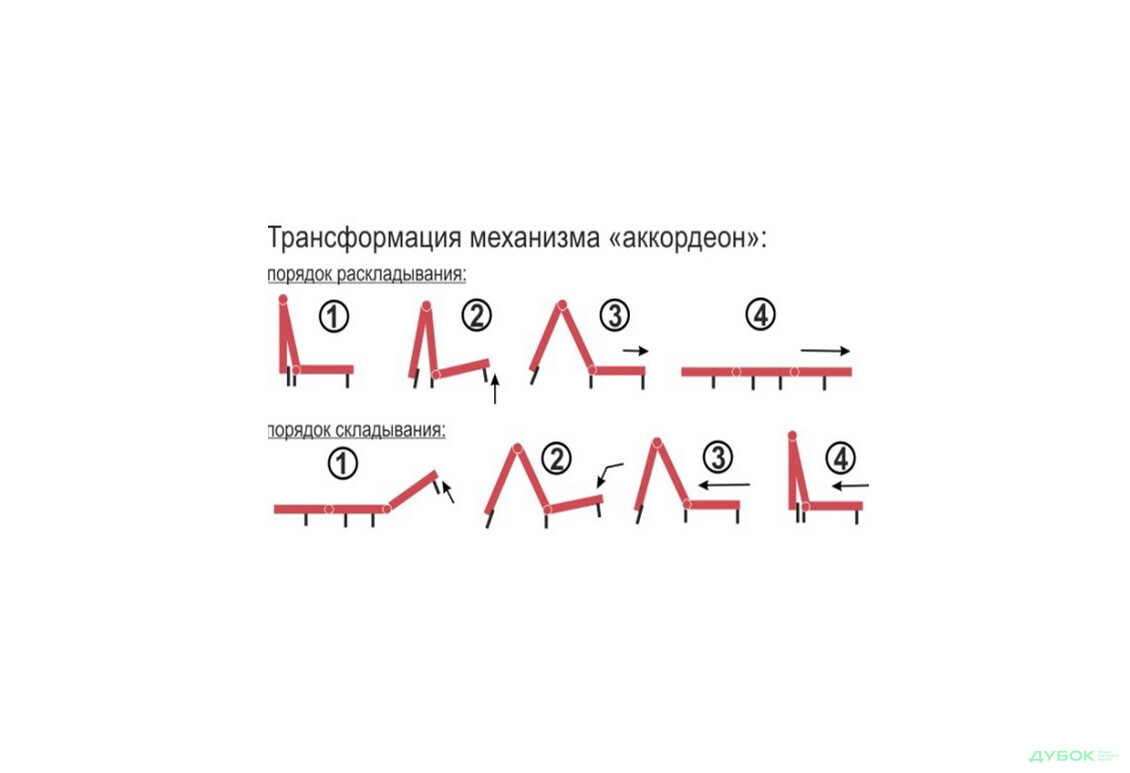 Изображение 4 - Диван - кровать Фьюжн А / Fusion A прямой 1500 (дизайн 1) Давидос