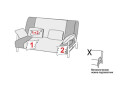 Изображение 6 - Диван Fusion X Comfort / Фьюжн Икс Комфорт прямой basic с матрасом U (PPU) (дизайн 1) Давидос