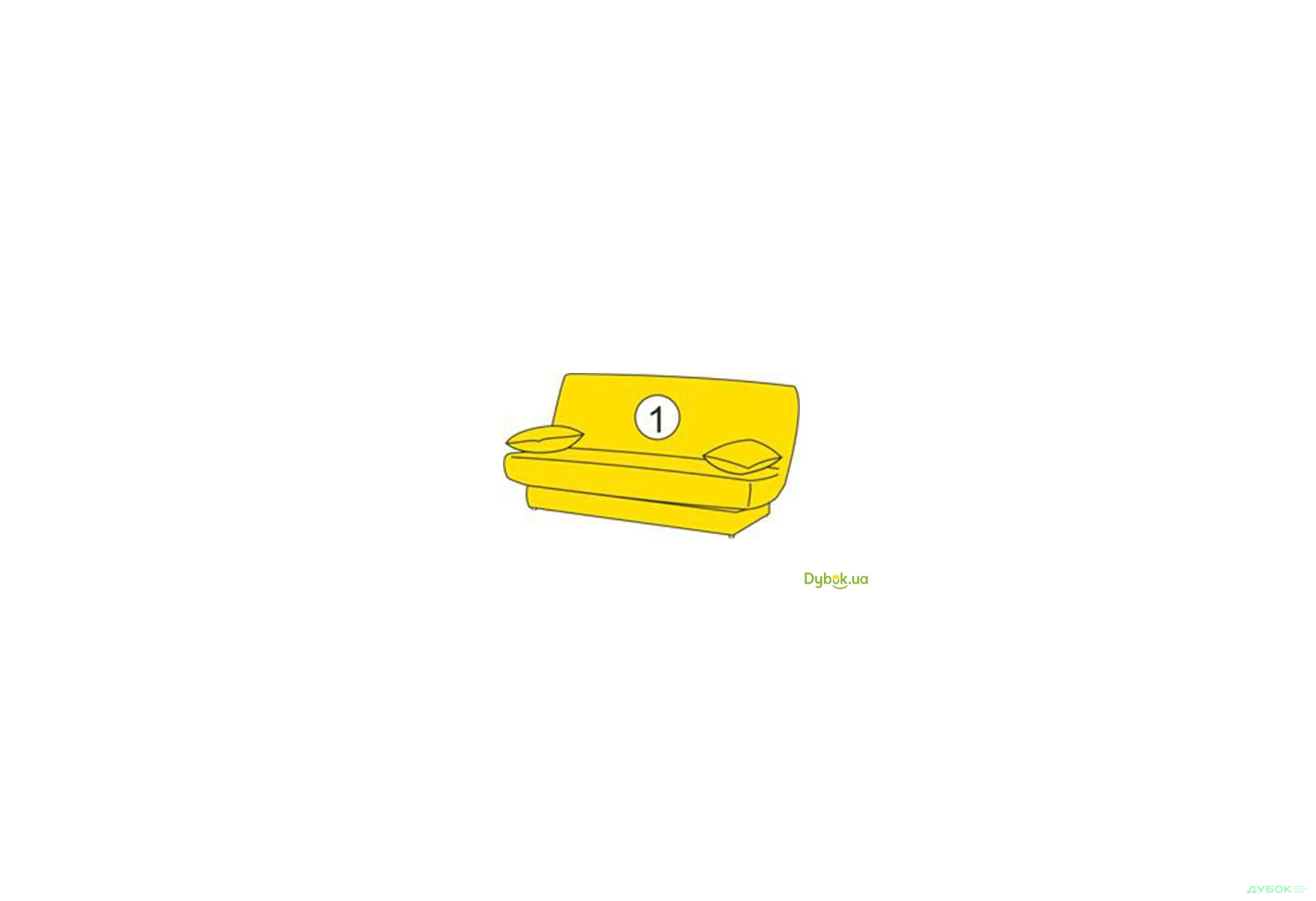 Зображення 11 - Диван - ліжко Raduga Uno / Радуга Уно прямий basic з матрасом B (Bonnel mini) Давідос