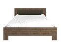 Ліжко VMV holding Джульєта (без вкладу) 160х200 см, дуб арканзас темний/бронза - Зображення 1 Зображення 1 - Ліжко VMV holding Джульєта (без вкладу) 160х200 см, дуб арканзас темний/бронза