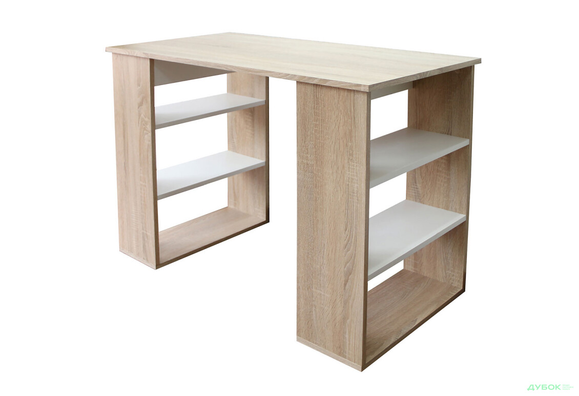 Стол компьютерный ВМВ Холдинг 110x55 см с полками - Изображение 1 Изображение 1 - Стол компьютерный ВМВ Холдинг 110x55 см с полками