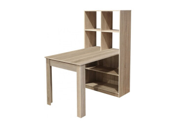 Стіл комп'ютерний VMV holding 133x80 см зі стелажем