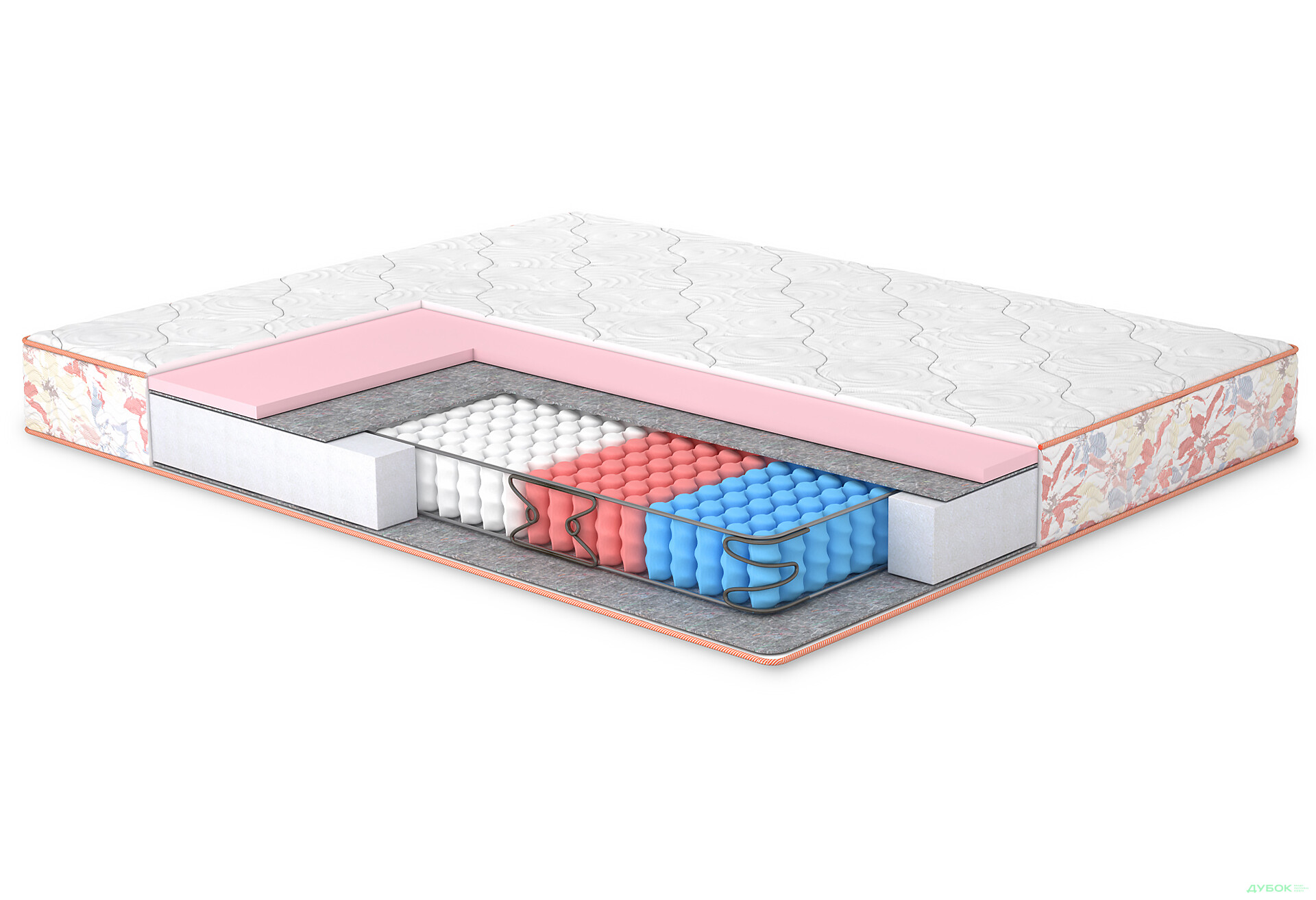 Изображение 1 - Матрас Камелия / Camelia односторонний (коллекция Butterfly) Матролюкс