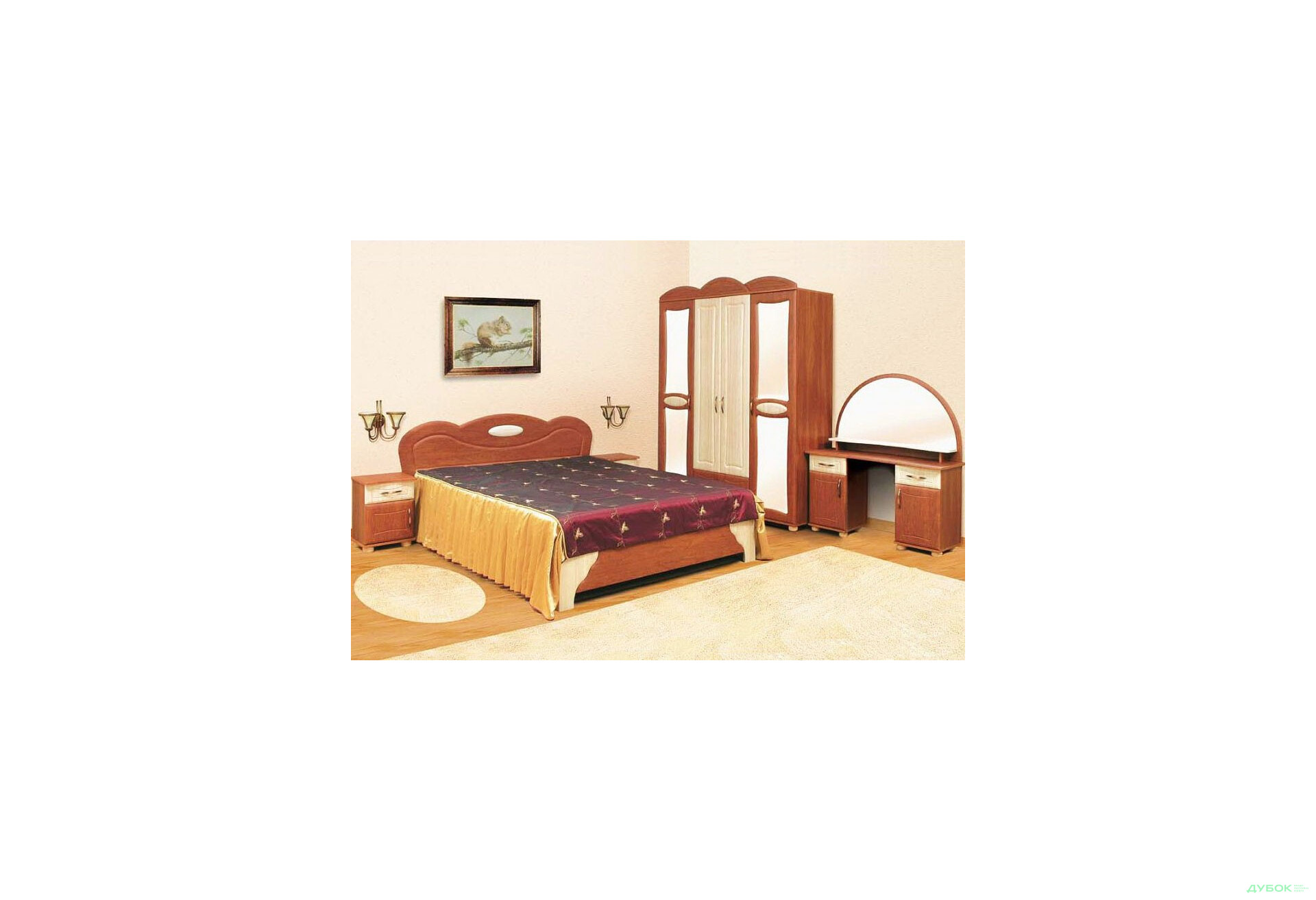 Зображення 1 - Модульна спальня Мілленіум 2 Сокме