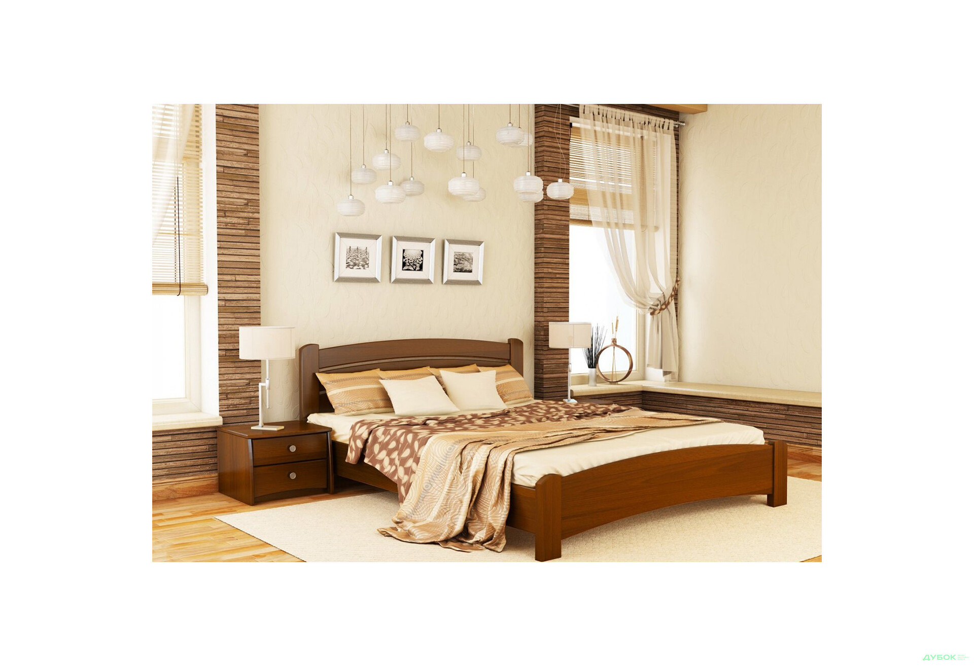 Серия Вега кровать Венеция Люкс 120х200 (масcив) Эстелла - Изображение 12 Изображение 12 - Серия Вега кровать Венеция Люкс 120х200 (масcив) Эстелла