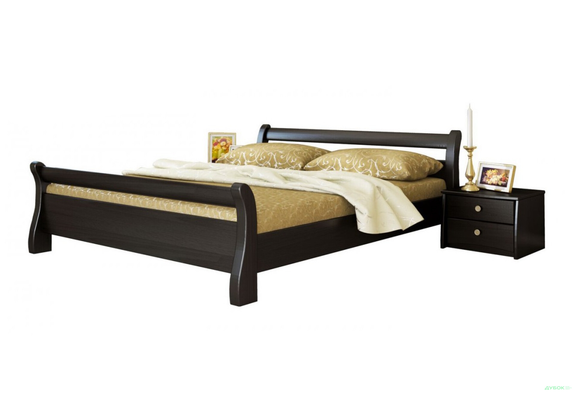 Фото 5 - Серія Вега ліжко Діана 160х200 (масив) Естелла