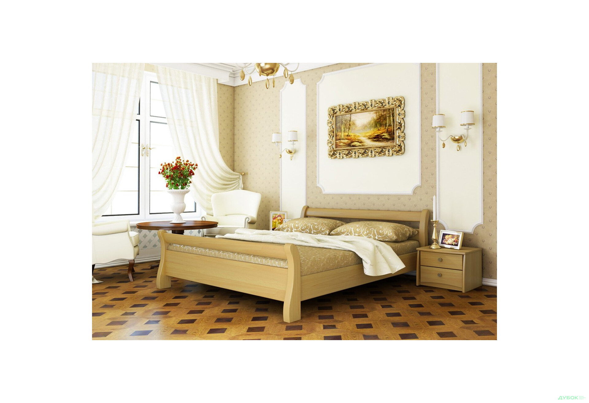 Изображение 9 - Серия Вега кровать Диана 160х200 (массив) Эстелла