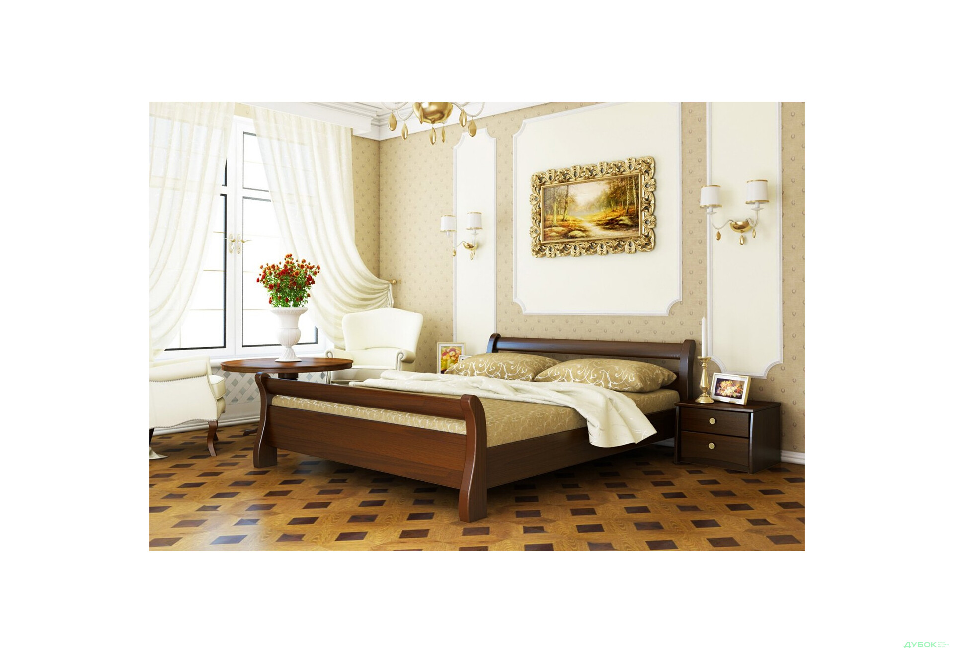 Серия Вега кровать Диана 160х200 (массив) Эстелла - Изображение 11 Изображение 11 - Серия Вега кровать Диана 160х200 (массив) Эстелла