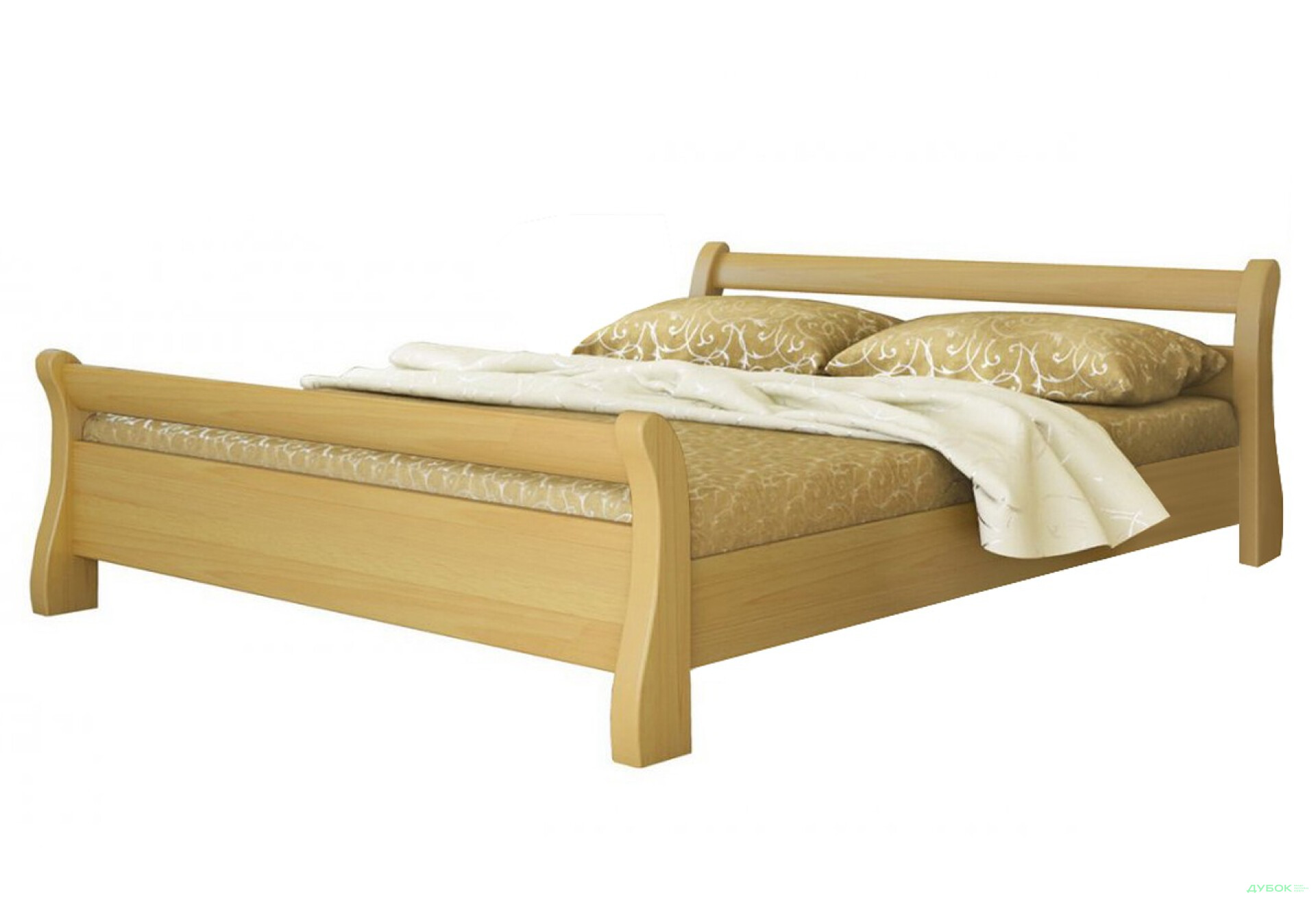 Фото 1 - Серія Вега ліжко Діана 160х200 (масив) Естелла