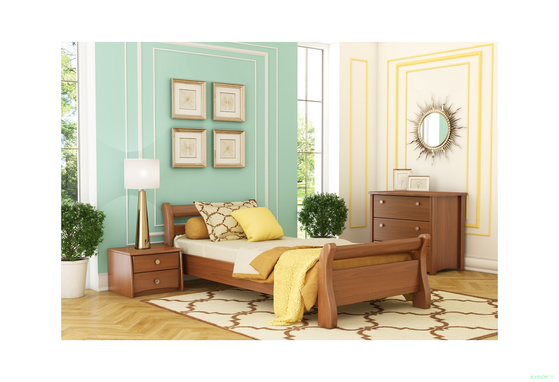 Изображение 15 - Серия Вега кровать Диана 80х190 (массив) Эстелла