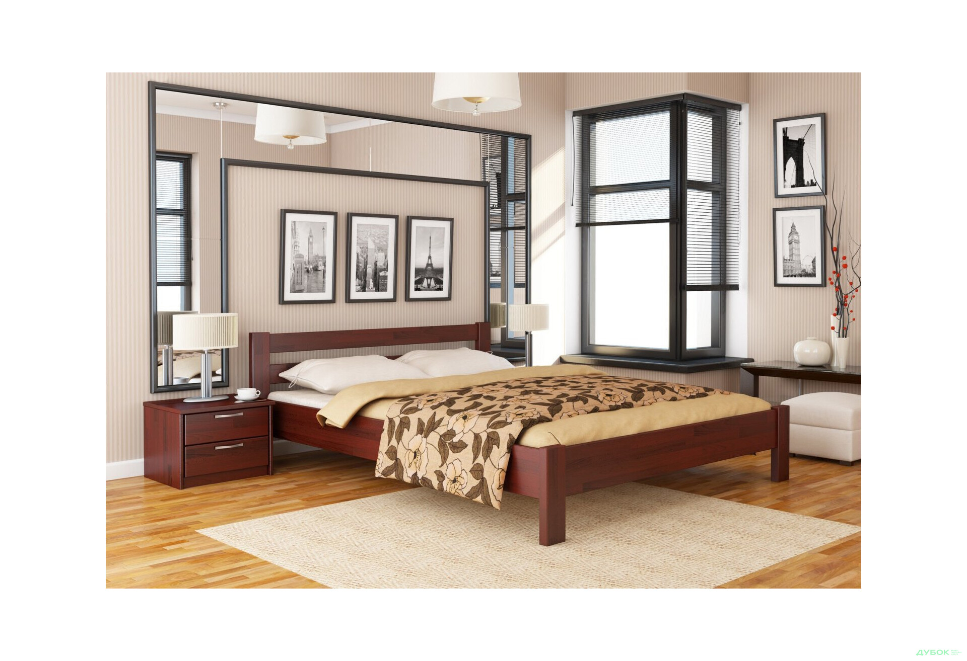 Серия Тесса кровать Рената 140х200 (щит) Эстелла - Изображение 12 Изображение 12 - Серия Тесса кровать Рената 140х200 (щит) Эстелла