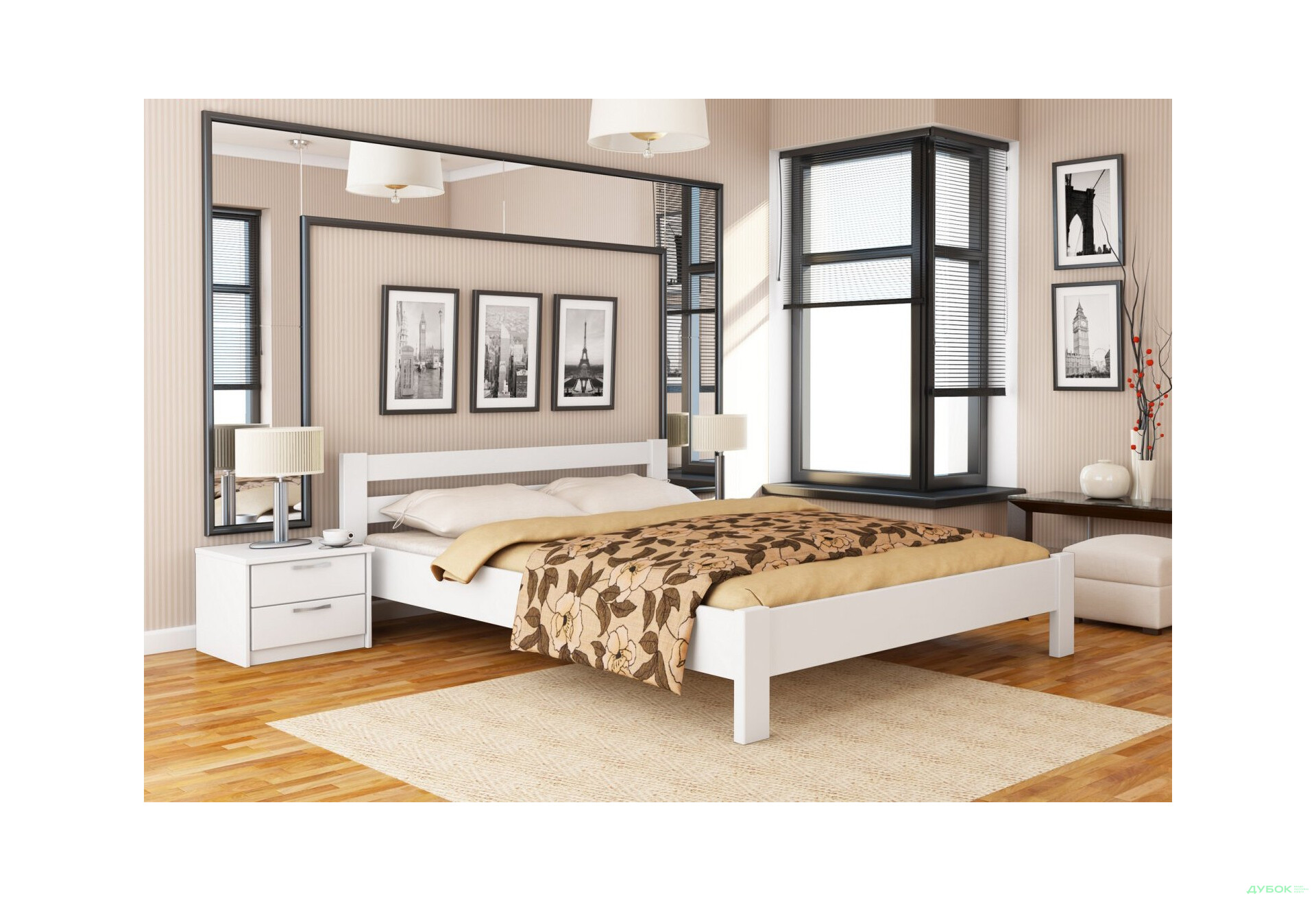 Серия Тесса кровать Рената 140х200 (щит) Эстелла - Изображение 14 Изображение 14 - Серия Тесса кровать Рената 140х200 (щит) Эстелла