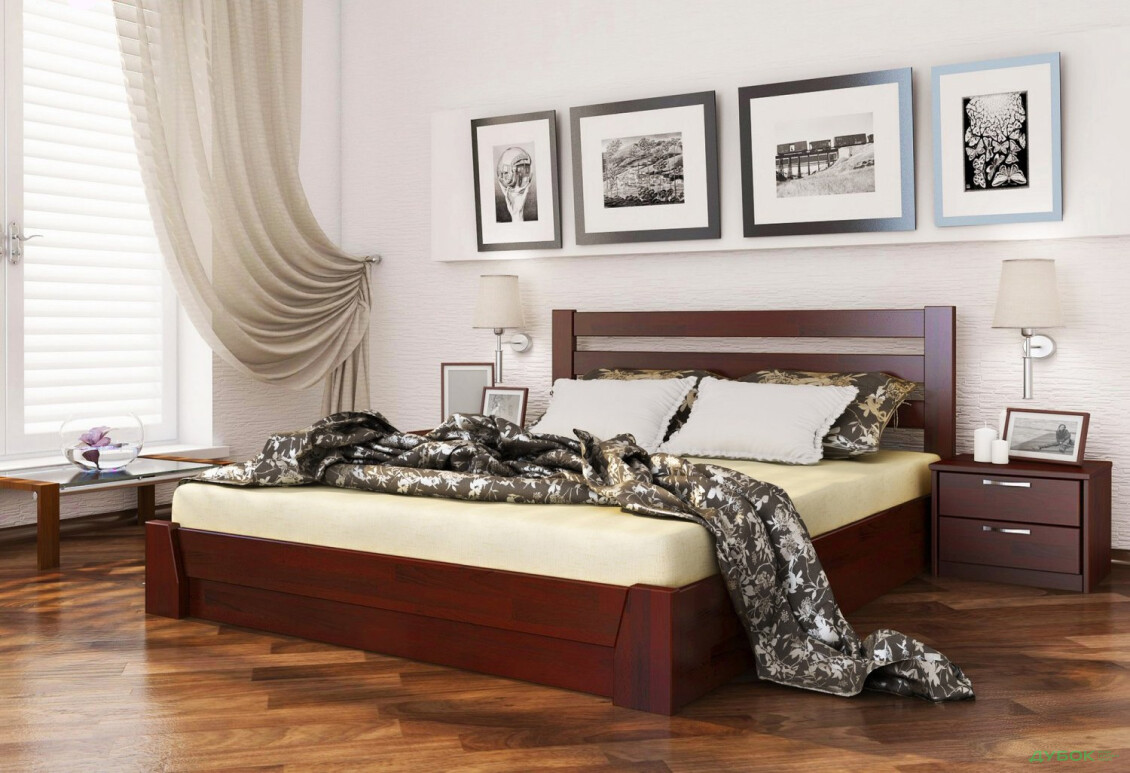 Фото 13 - Серия Тесса кровать Селена 140х200 подъемная (щит) Эстелла